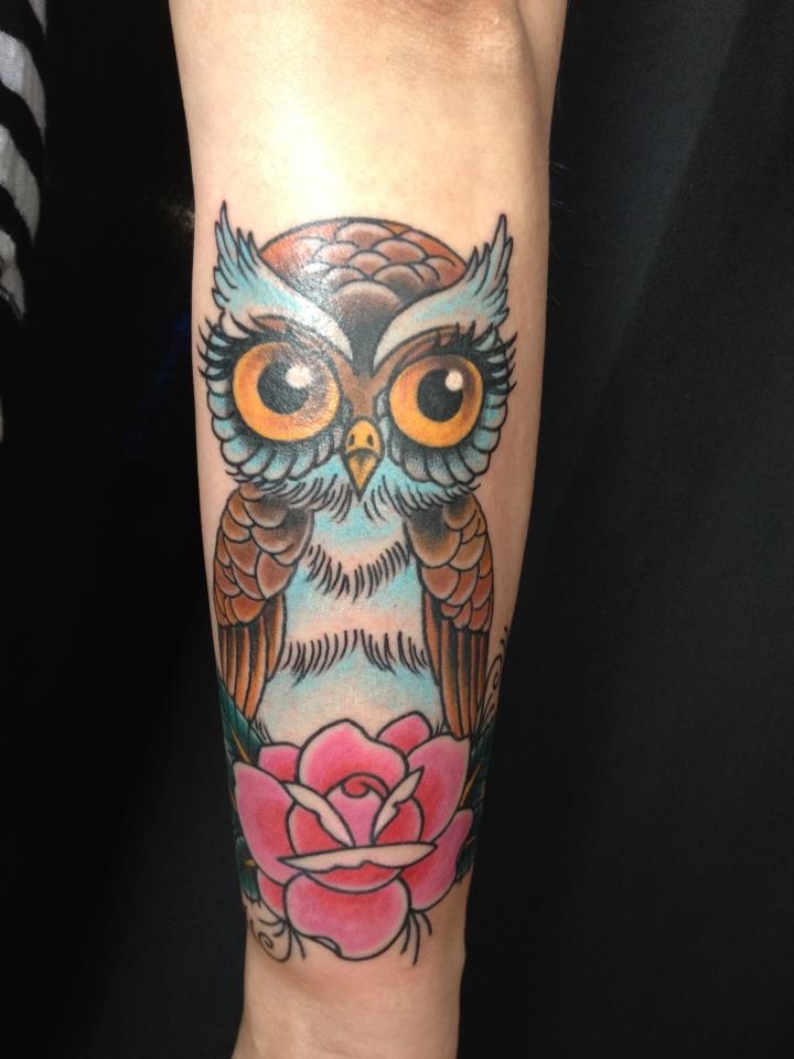 tatoo de hiboux