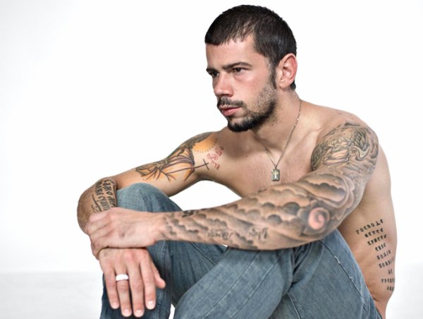 tatouage ange avec nuage