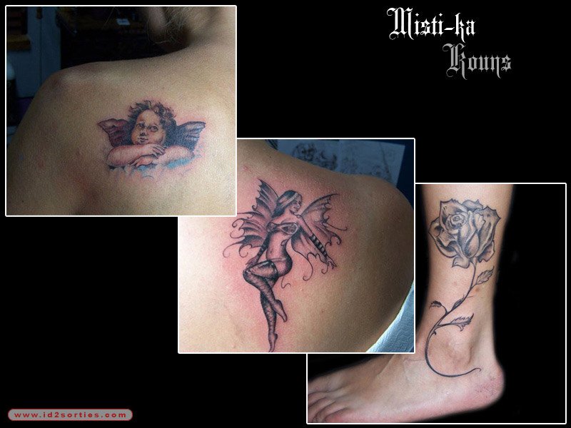 tatouage ange fee