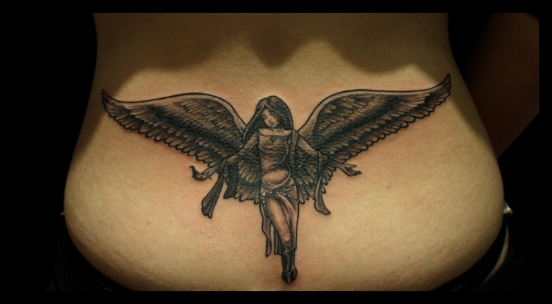 tatouage ange fee