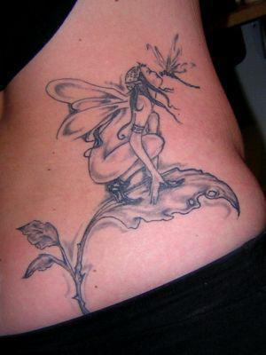 tatouage ange fée elfe