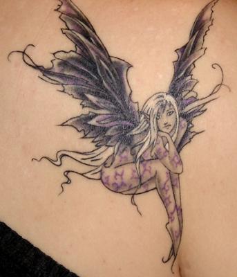 tatouage ange fée elfe