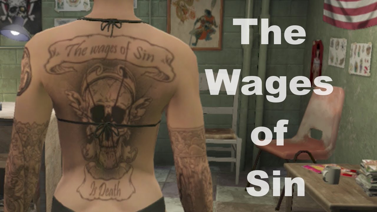 tatouage ange gta online
