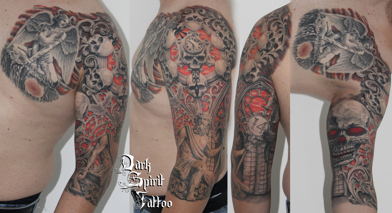 tatouage ange japonais