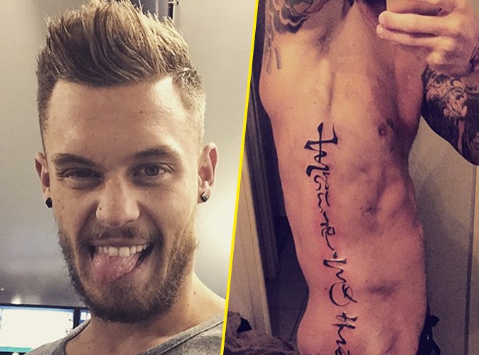 tatouage ange matt pokora