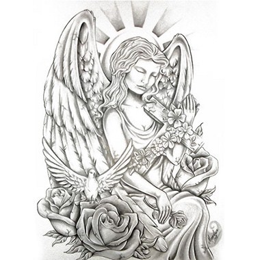 tatouage ange old school