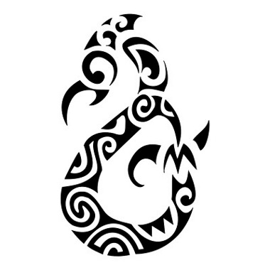 tatouage ange polynésien