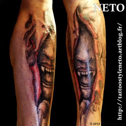 tatouage ange rasta