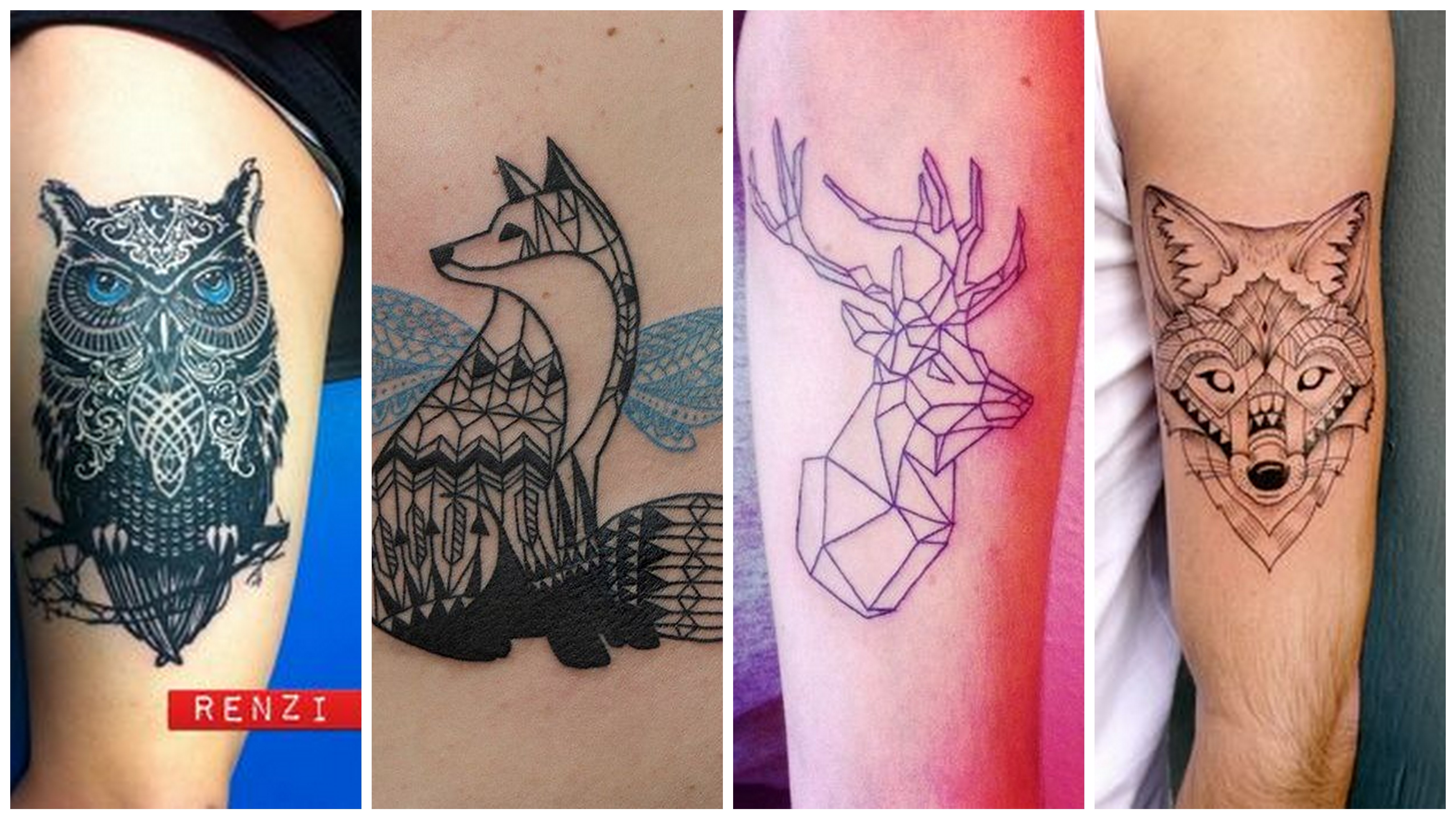 tatouage animaux et nature