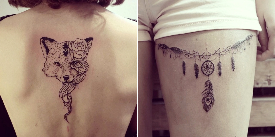 tatouage animaux homme