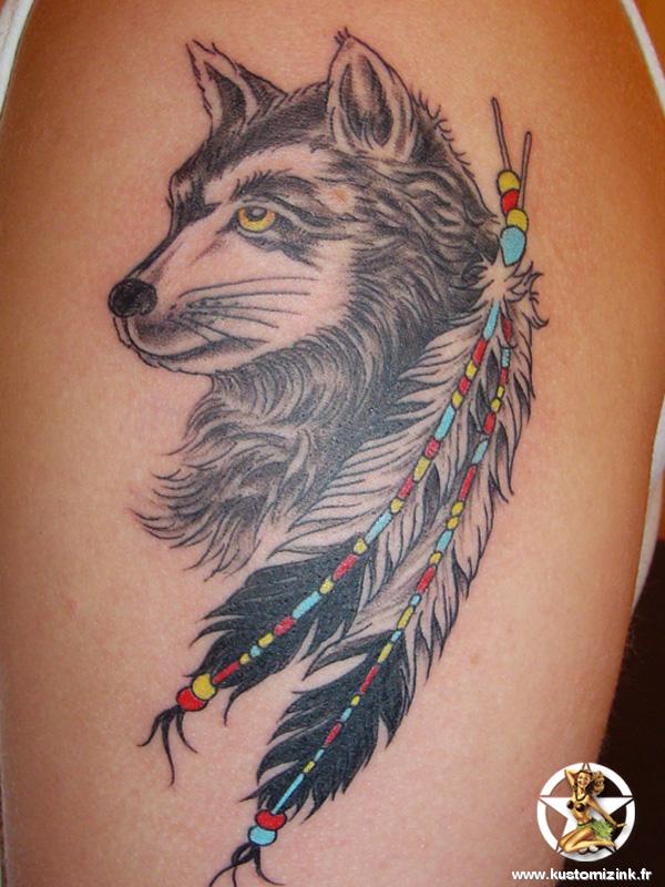 tatouage animaux indien