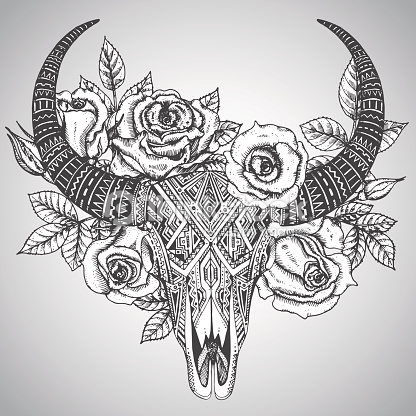 tatouage animaux indien