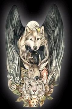 tatouage animaux indien