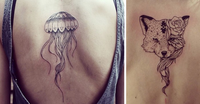 Tatouage animaux sauvage