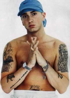 tatouage avant bras eminem