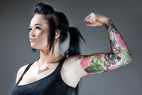 tatouage avant bras emploi
