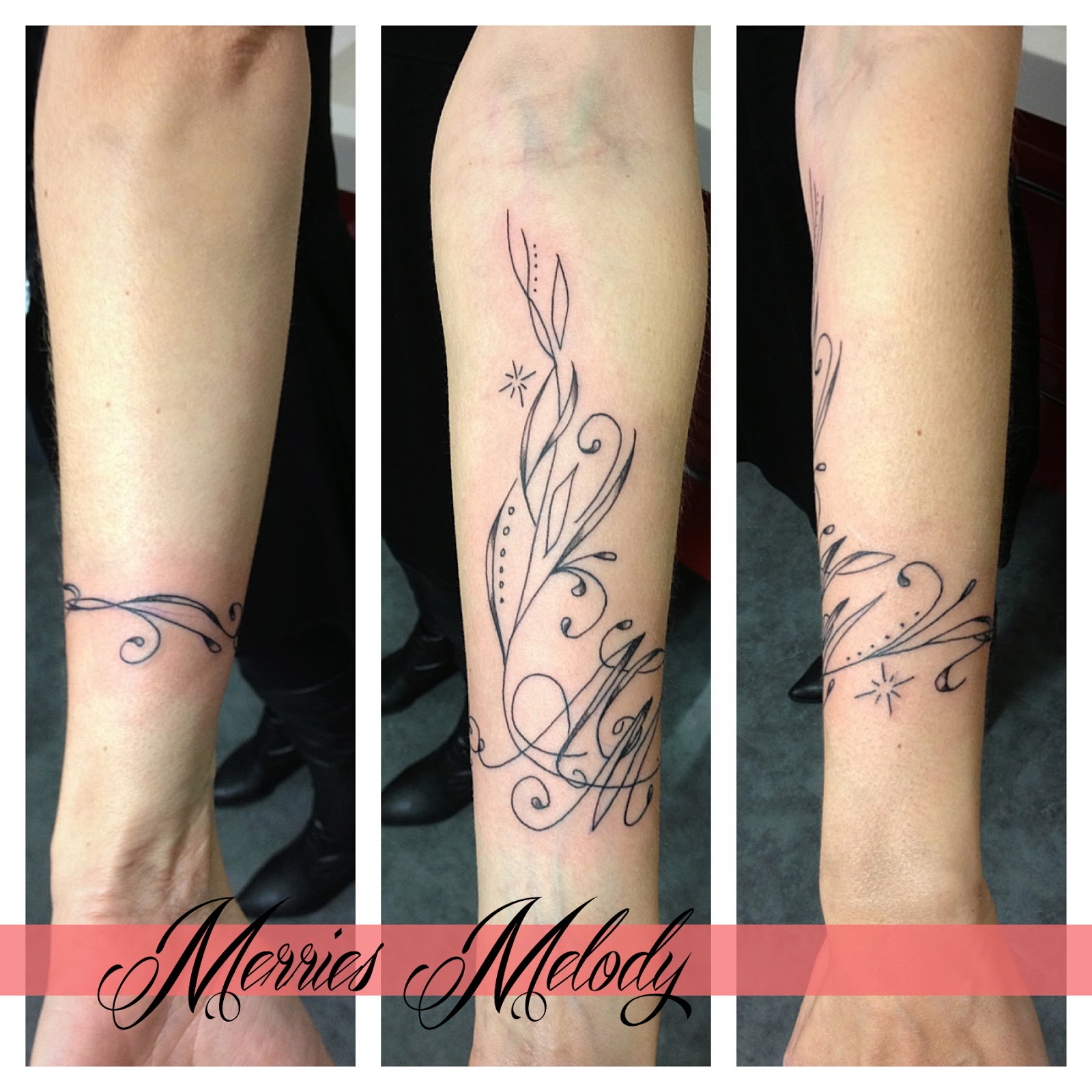 tatouage avant bras homme gothique