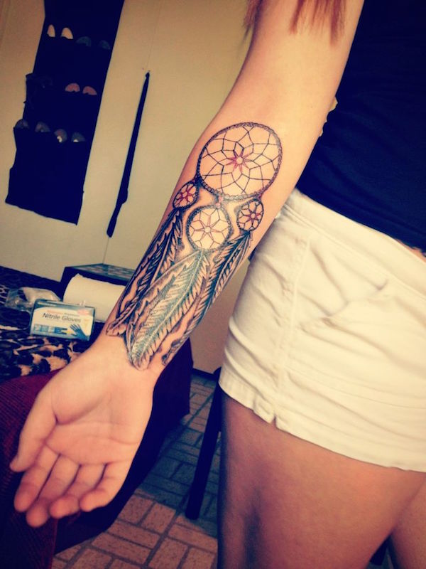 tatouage avant bras intérieur