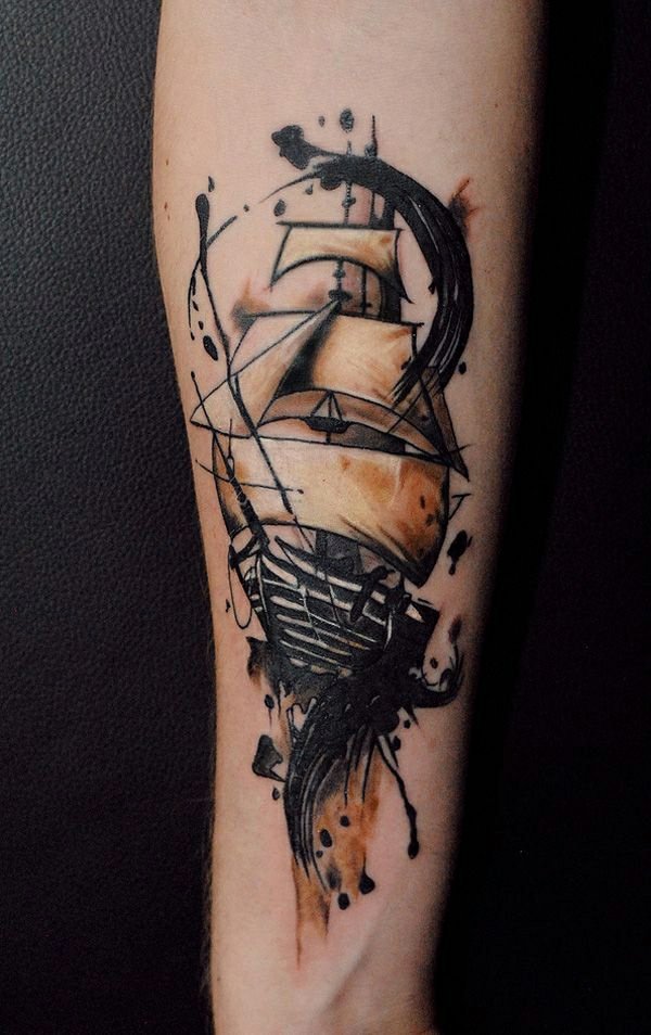 tatouage avant bras intérieur homme