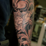tatouage avant bras japonais
