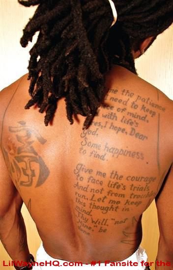tatouage avant bras lil wayne