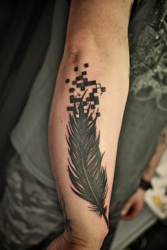 tatouage avant bras musique