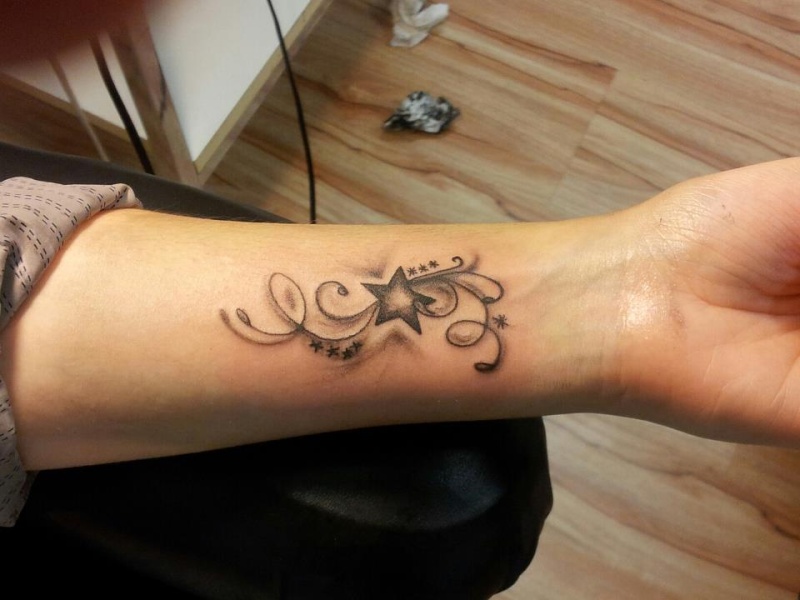 tatouage avant bras océane
