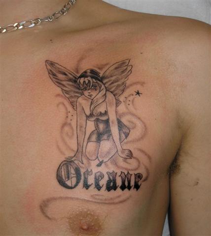 tatouage avant bras océane