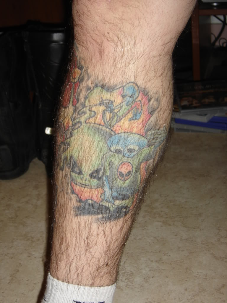 tatouage avant bras poilu