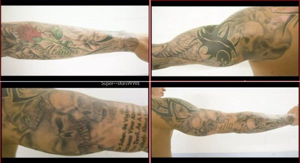 tatouage avant bras randy orton