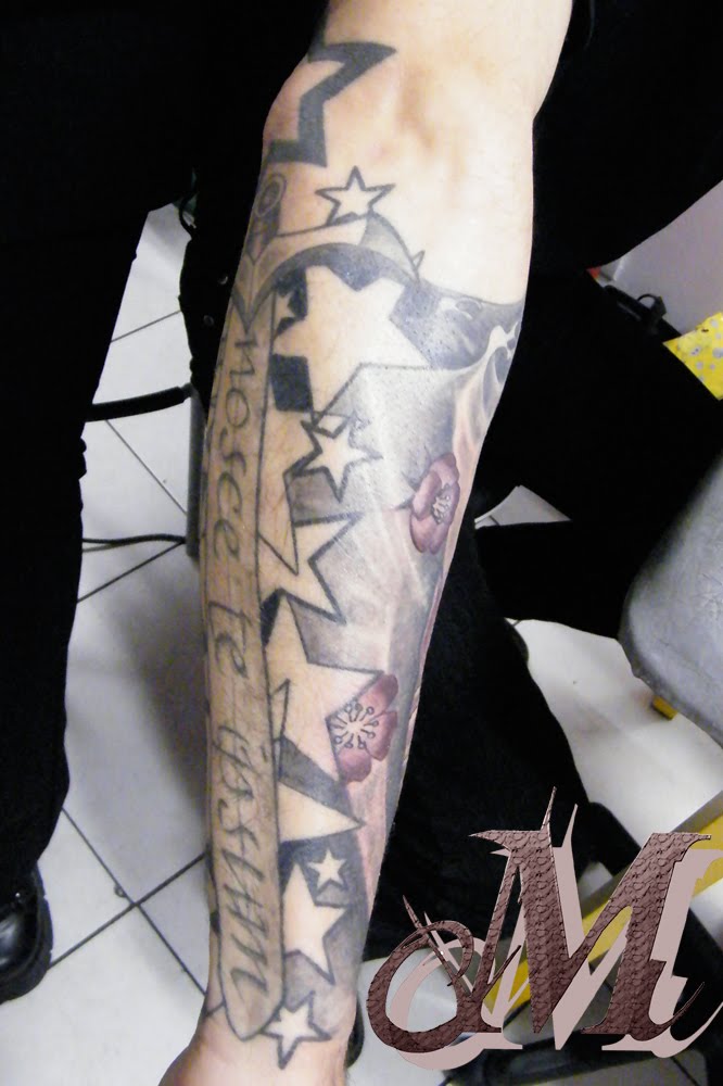 tatouage avant bras travail