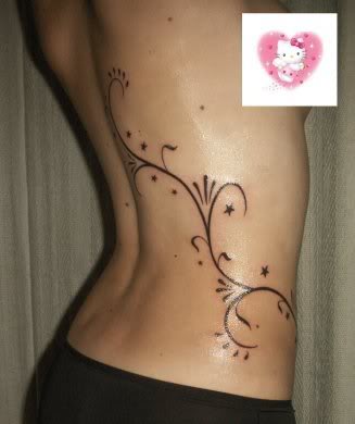 tatouage bas du dos coté droit