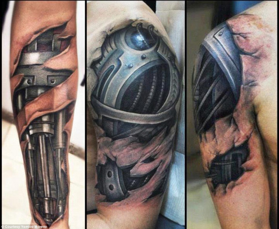 tatouage biomecanique petit