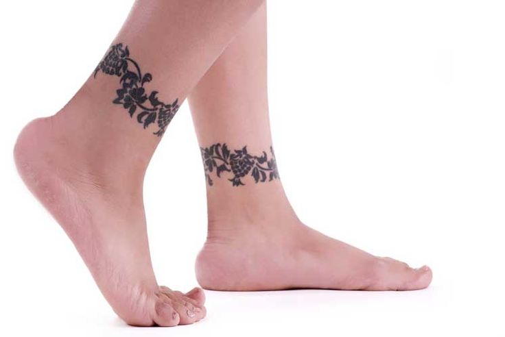 tatouage bracelet cheville