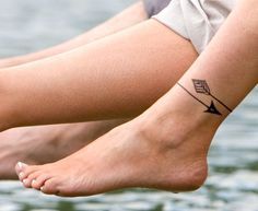 tatouage bracelet cheville