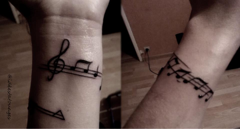 tatouage bracelet homme poignet