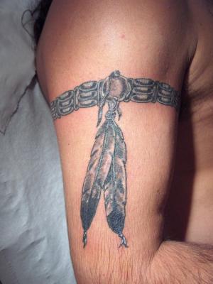 tatouage bracelet indien