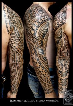 tatouage bras complet chinois