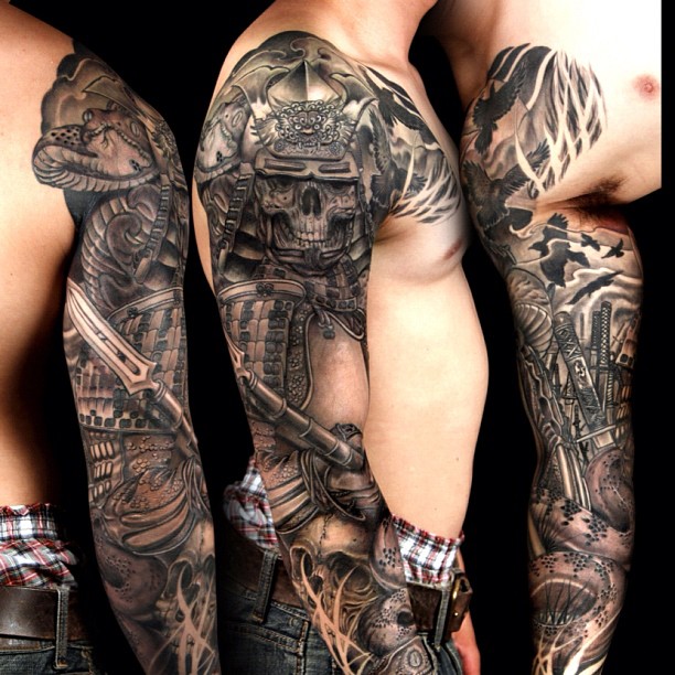tatouage bras complet combien de temps