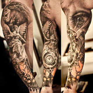 tatouage bras homme