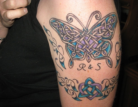 tatouage celte femme