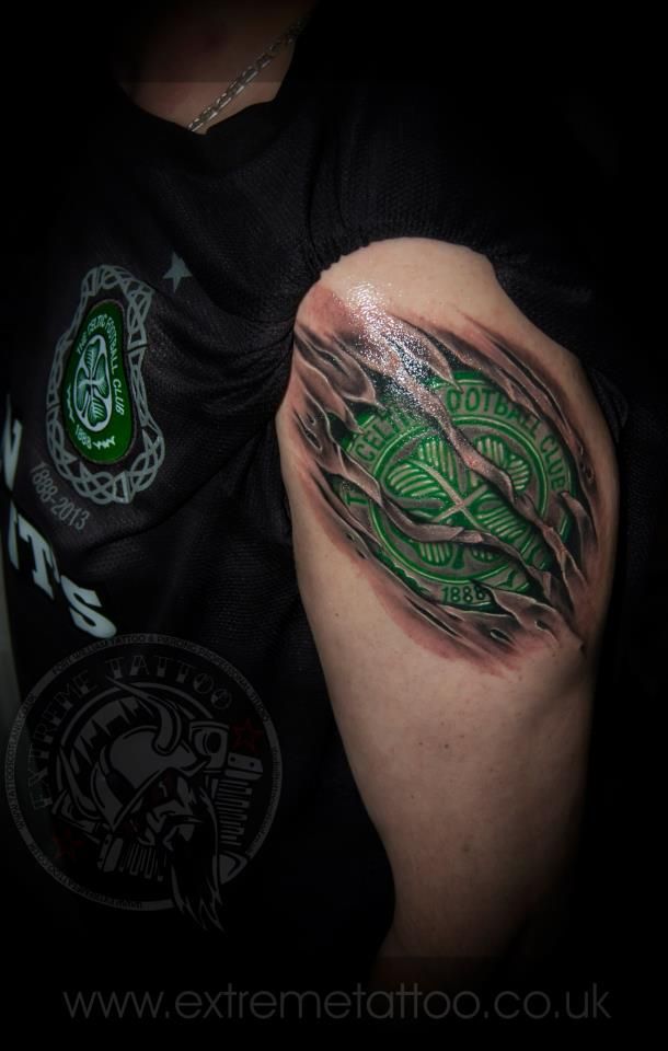 tatouage celtic glasgow