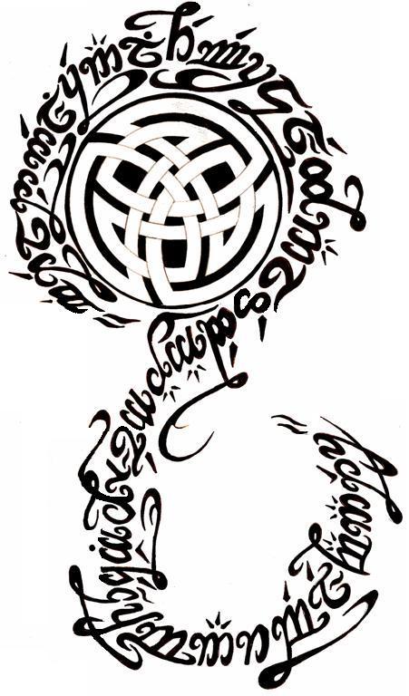 tatouage celtique femme