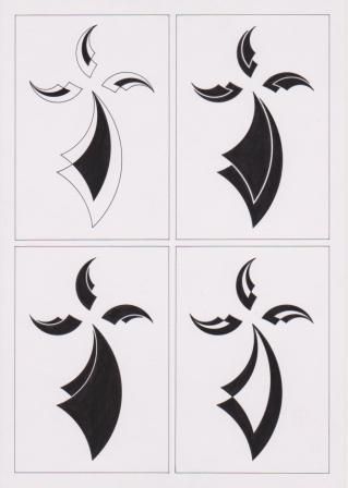 Tatouage celtique hermine
