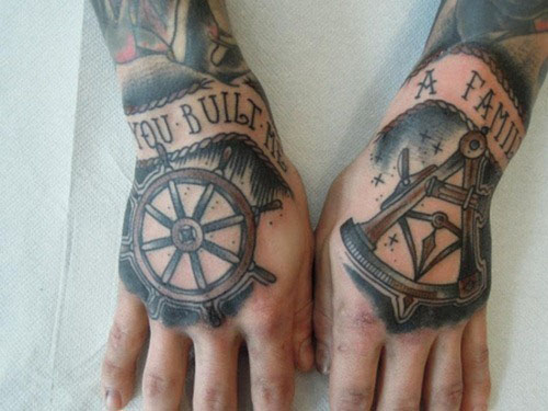 tatouage celtique marin