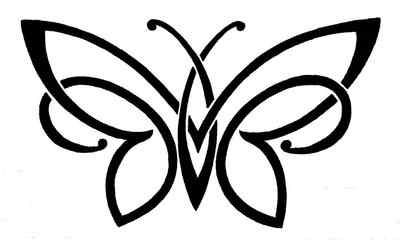 tatouage celtique papillon