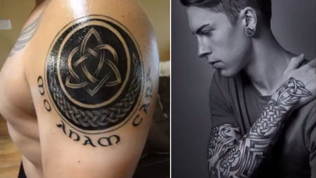 tatouage celtique pour homme