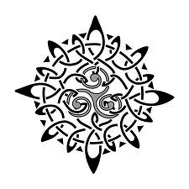 tatouage celtique soleil