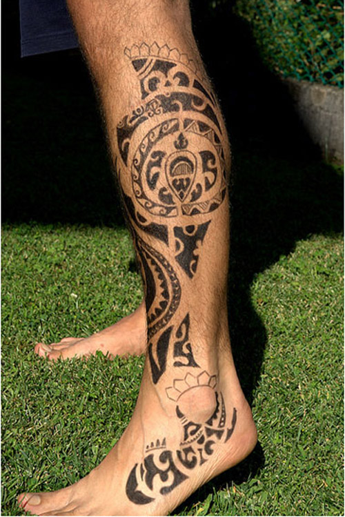 tatouage cheville homme