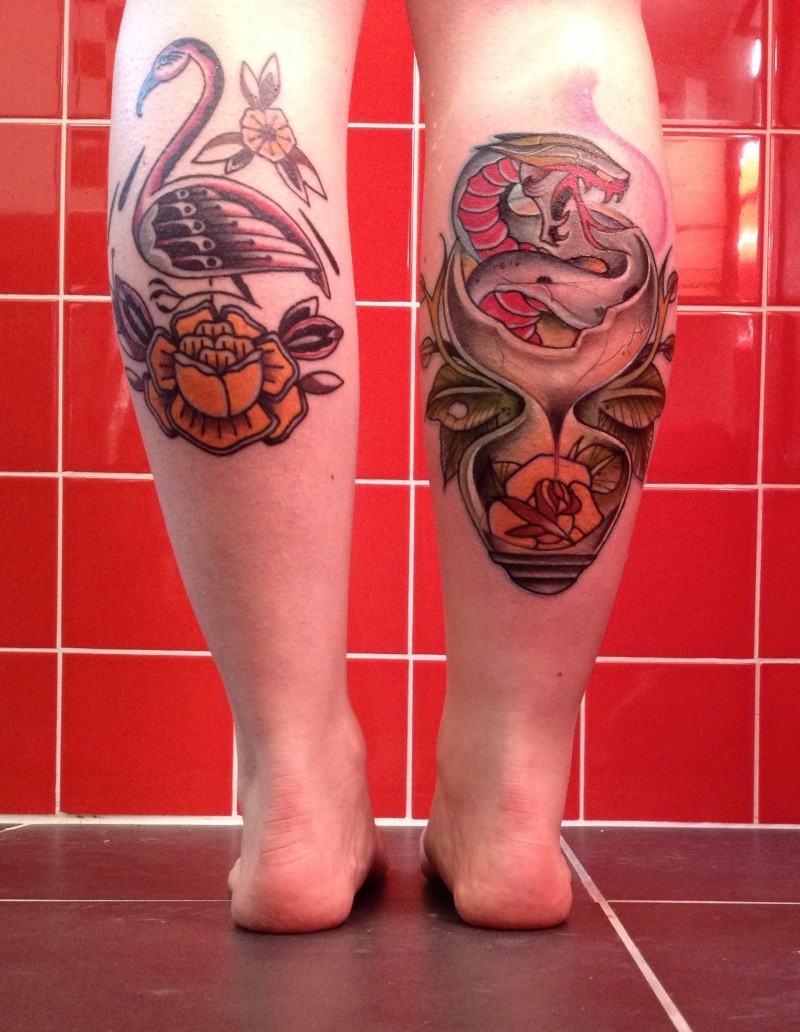 tatouage cheville pied gonflé